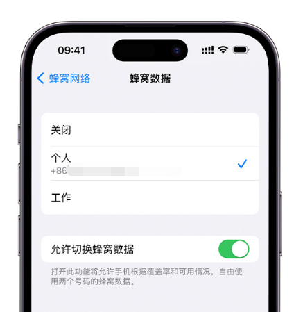 睢宁苹果维修服务分享如何在iPhone上使用双卡 